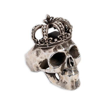 QUEEN FACETED SKULL